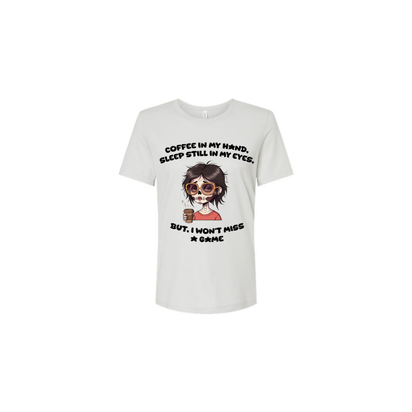 Water polo T-Shirt -"Fueled by Love & Coffee"