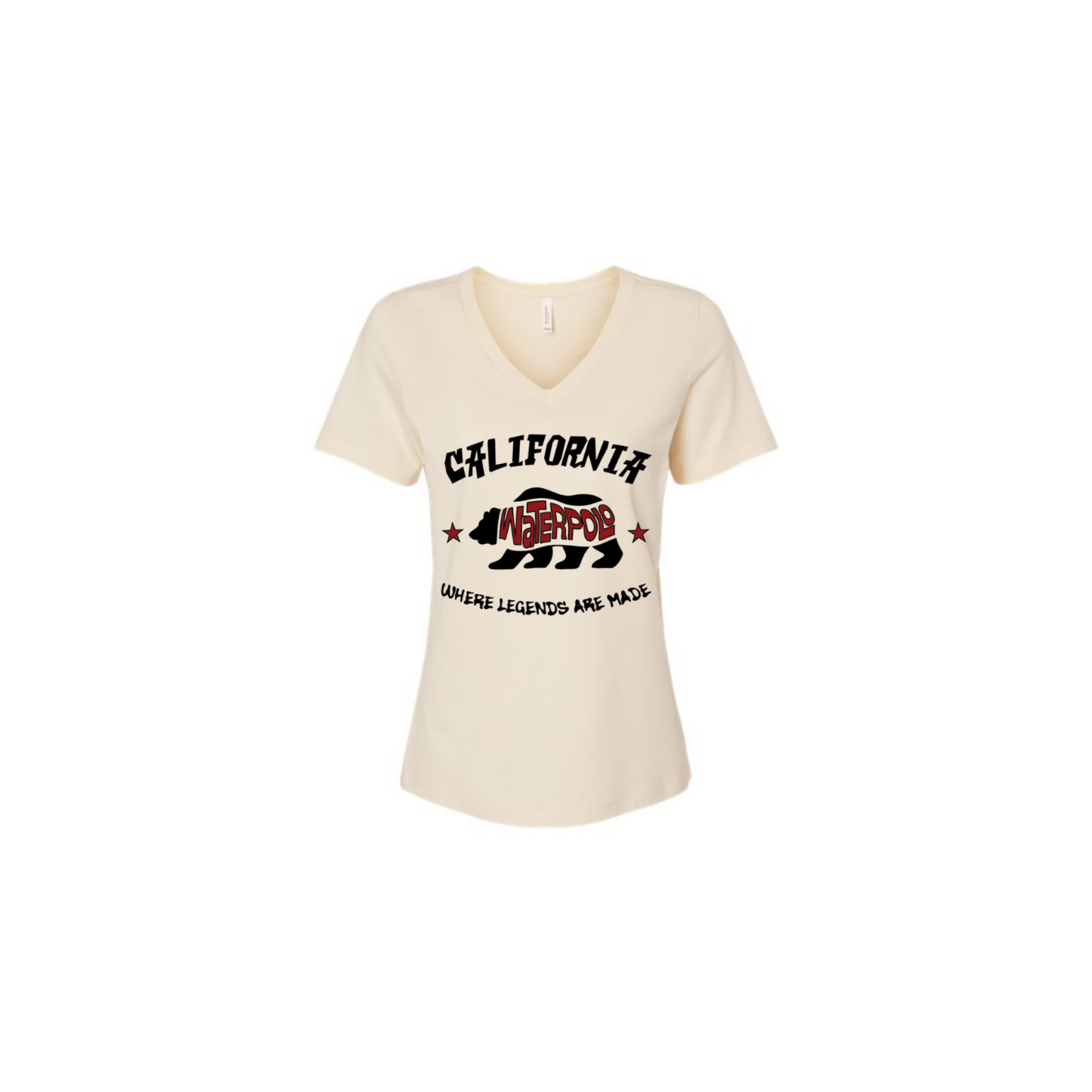 unisex water polo graphic tee with bold design.