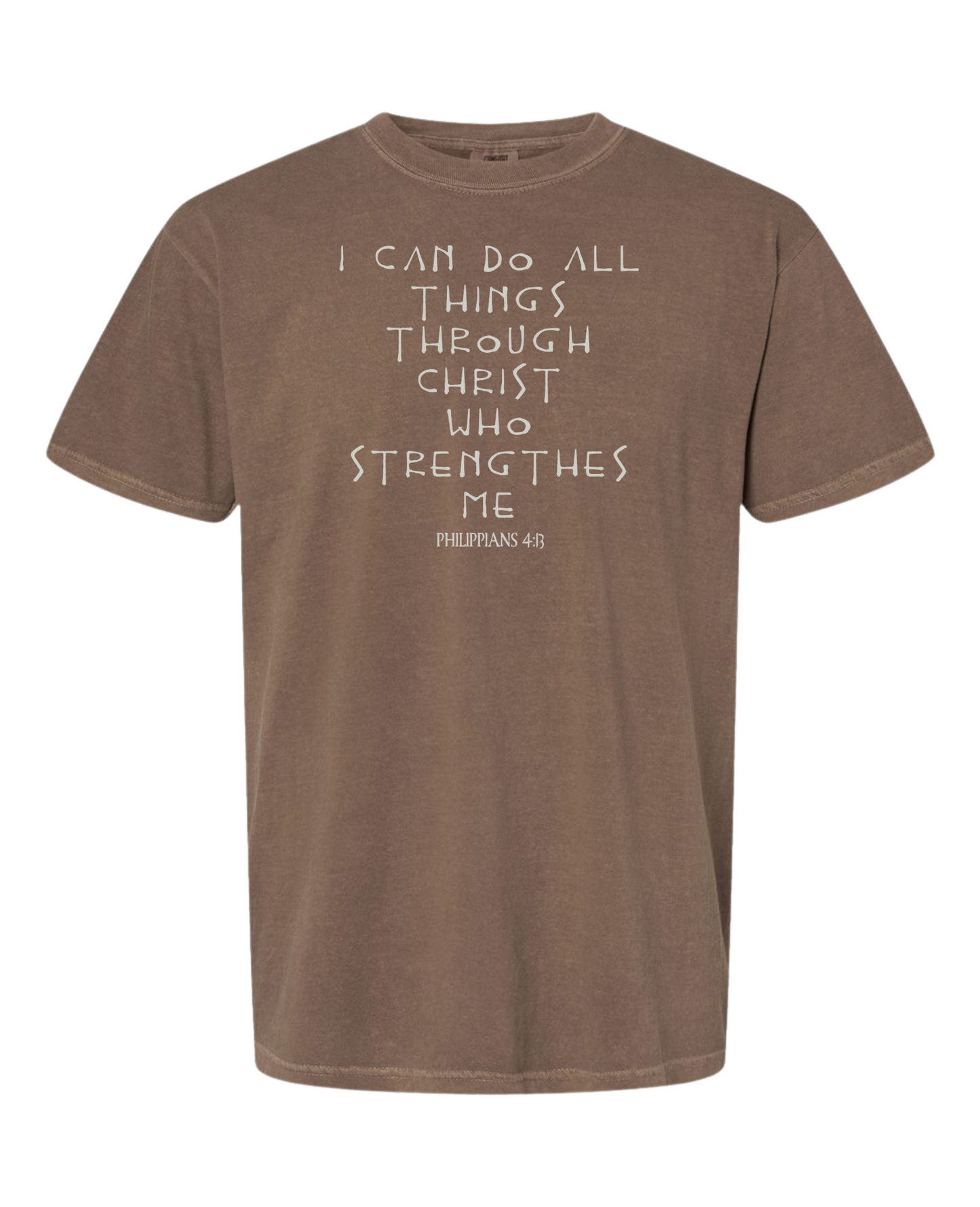 Christian T shirt "Christ Strength"