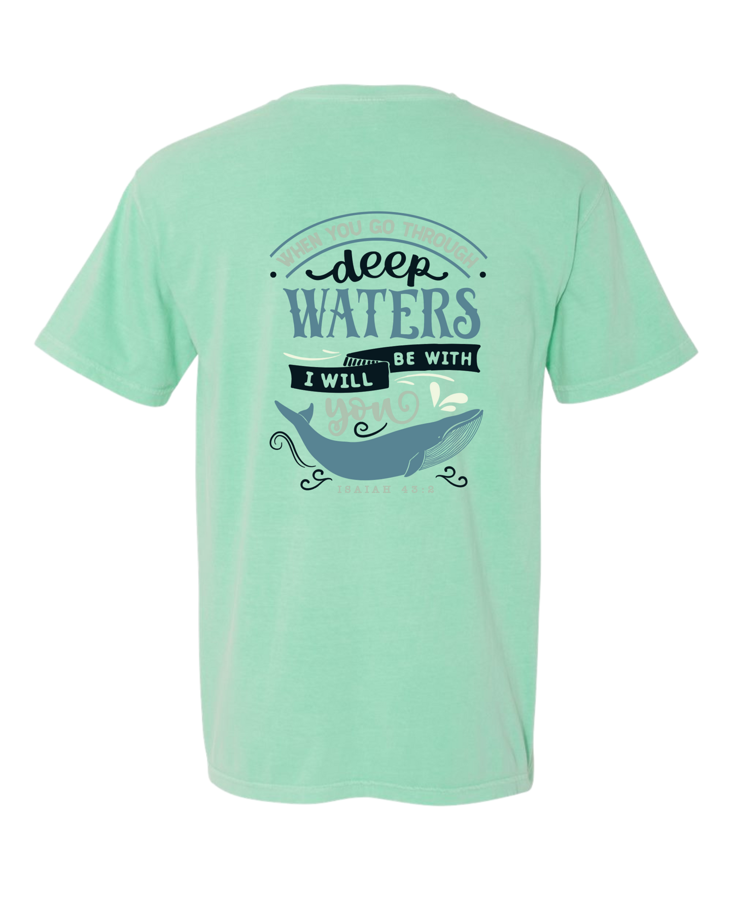 Christian t shirt "Deep Waters"