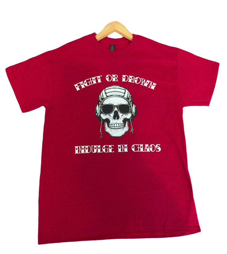 "Indulge in chaos" waterpolo t-shirt