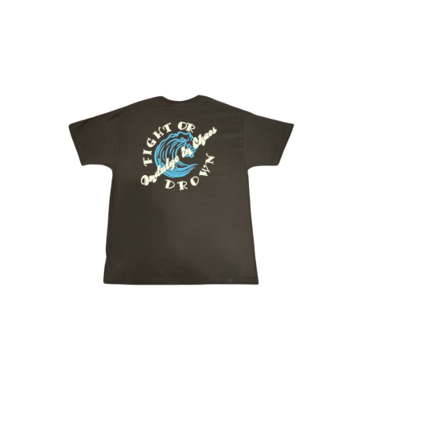 "Indulge in chaos wave" waterpolo t-shirt
