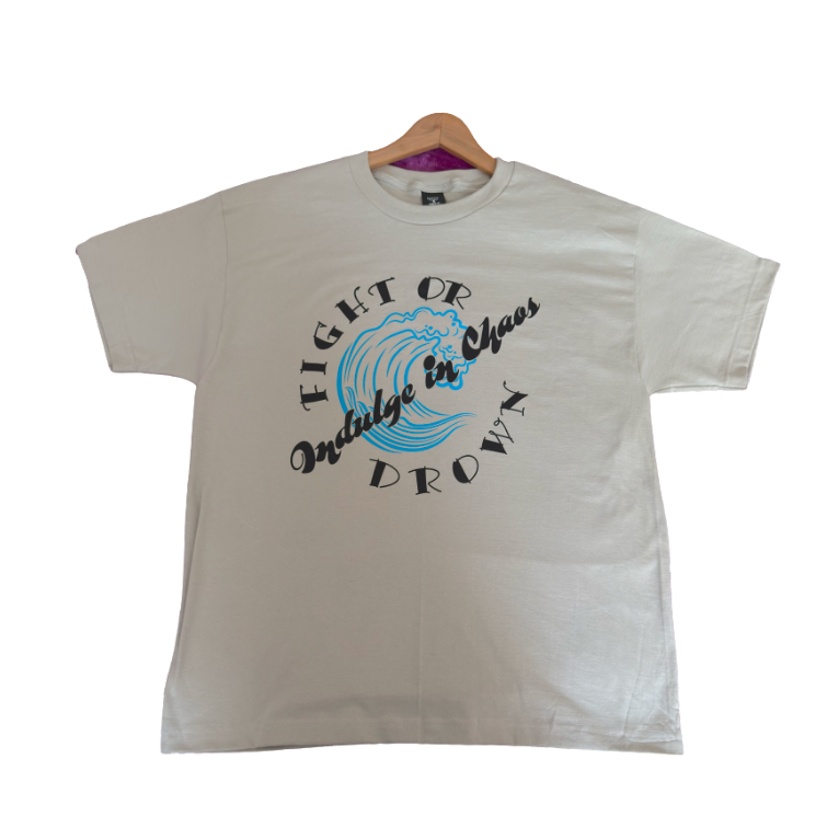 "Wavy Indulge in Chaos" waterpolo t-shirt