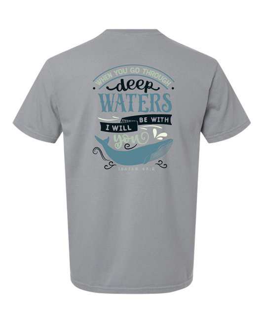 Christian t shirt "Deep Waters"