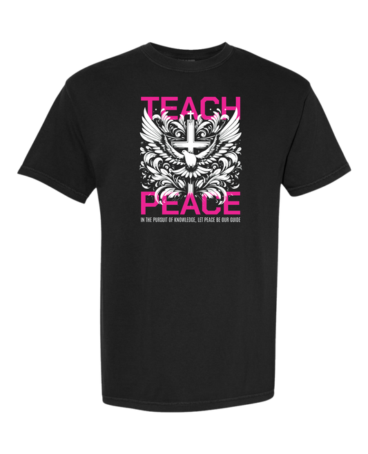 Christian T shirt "Teach Peace"