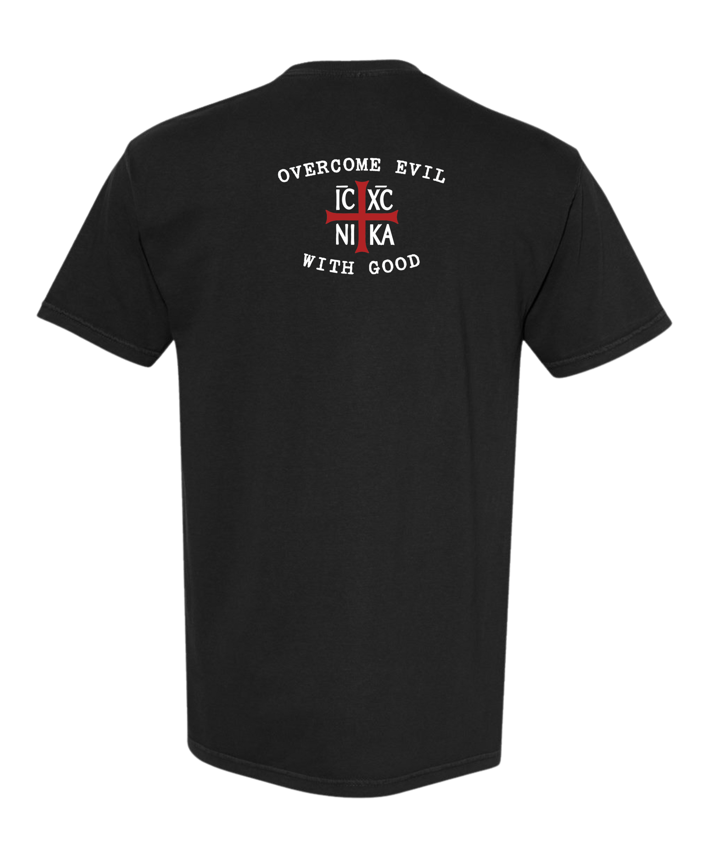 Christian t shirt "Evil is the absence of God"