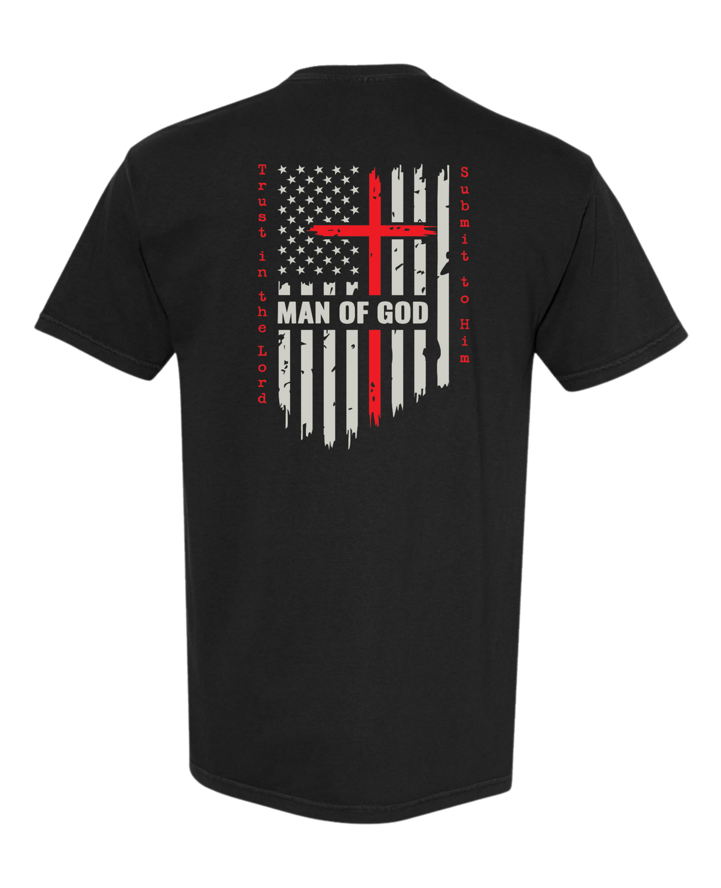 Christian T shirt "Man of God Prov3,5"