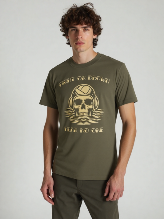 "Fear No One" waterpolo t shirt