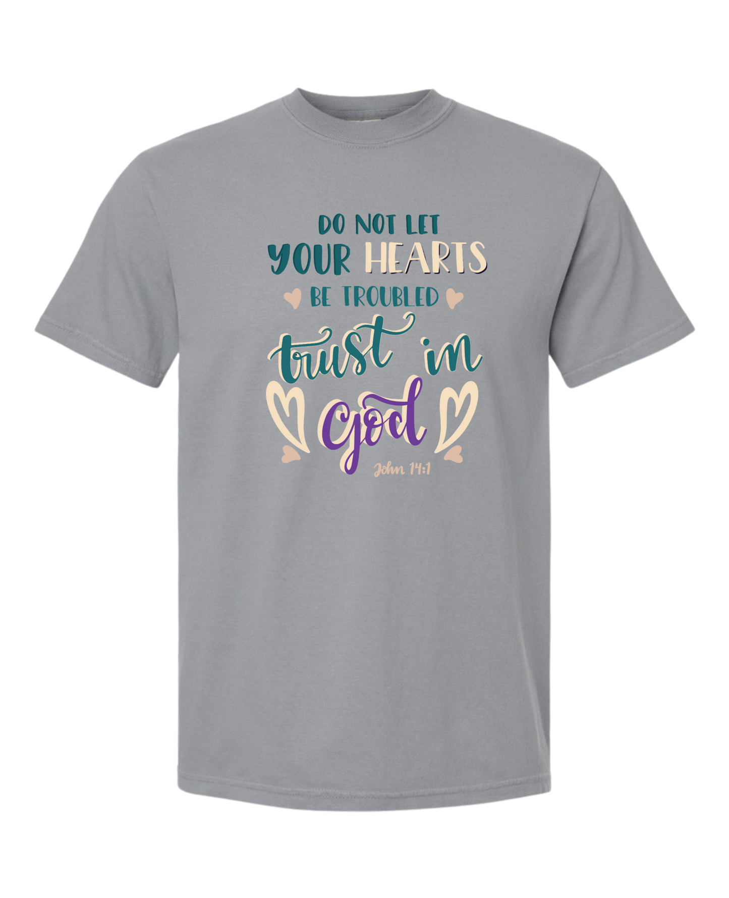 Christian t shirt "Trust in God"