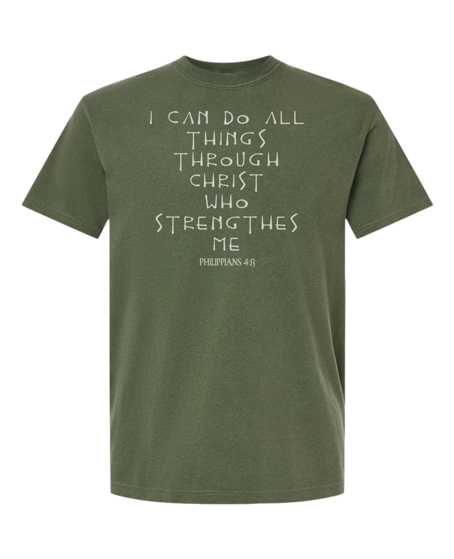 Christian T shirt "Christ Strength"