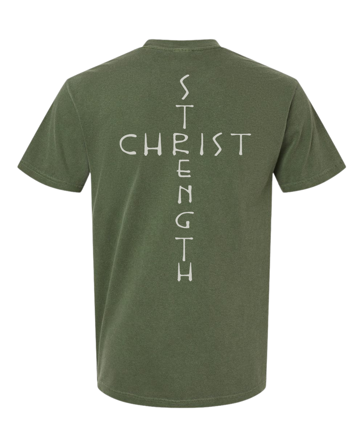 Christian T shirt "Christ Strength"