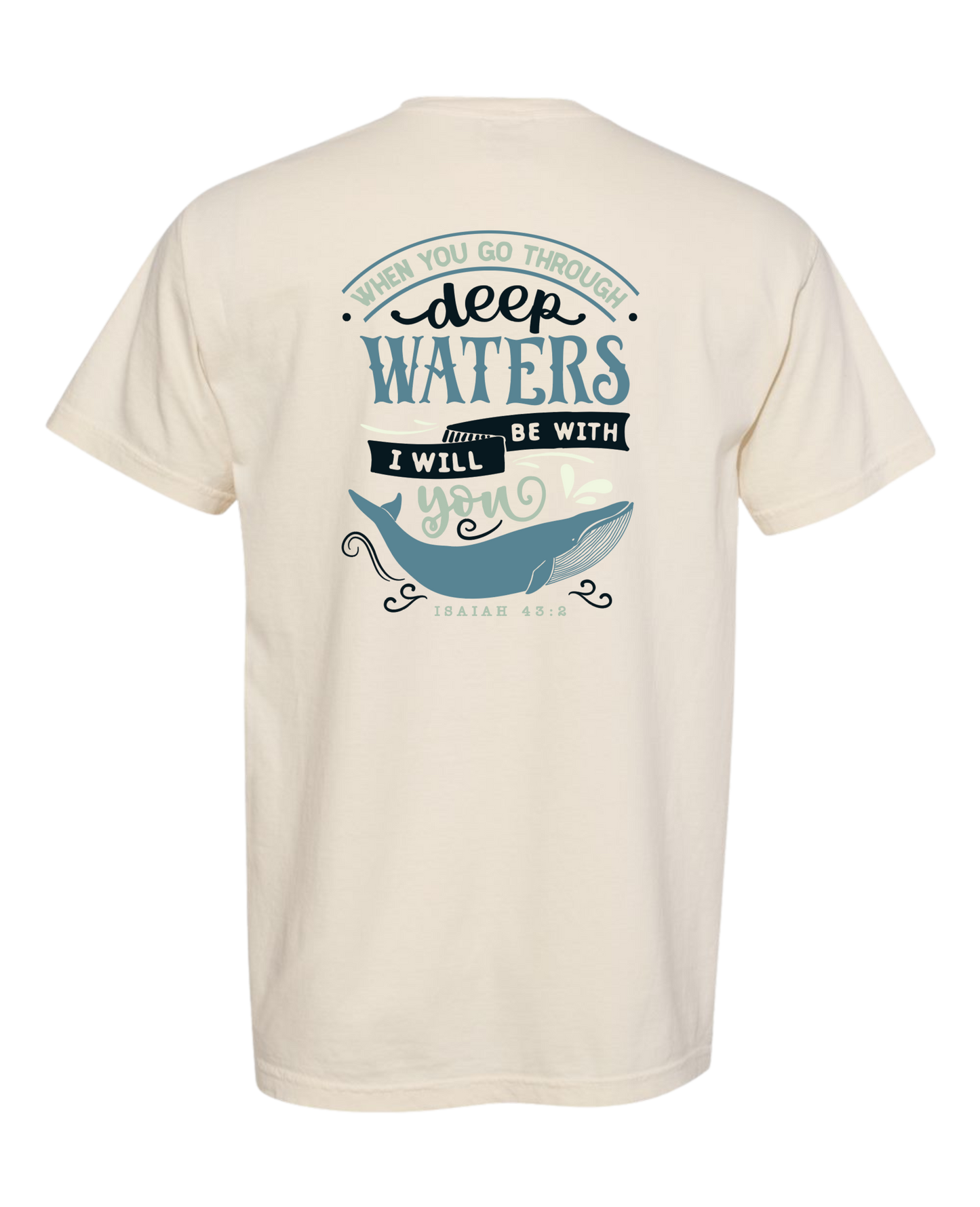 Christian t shirt "Deep Waters"
