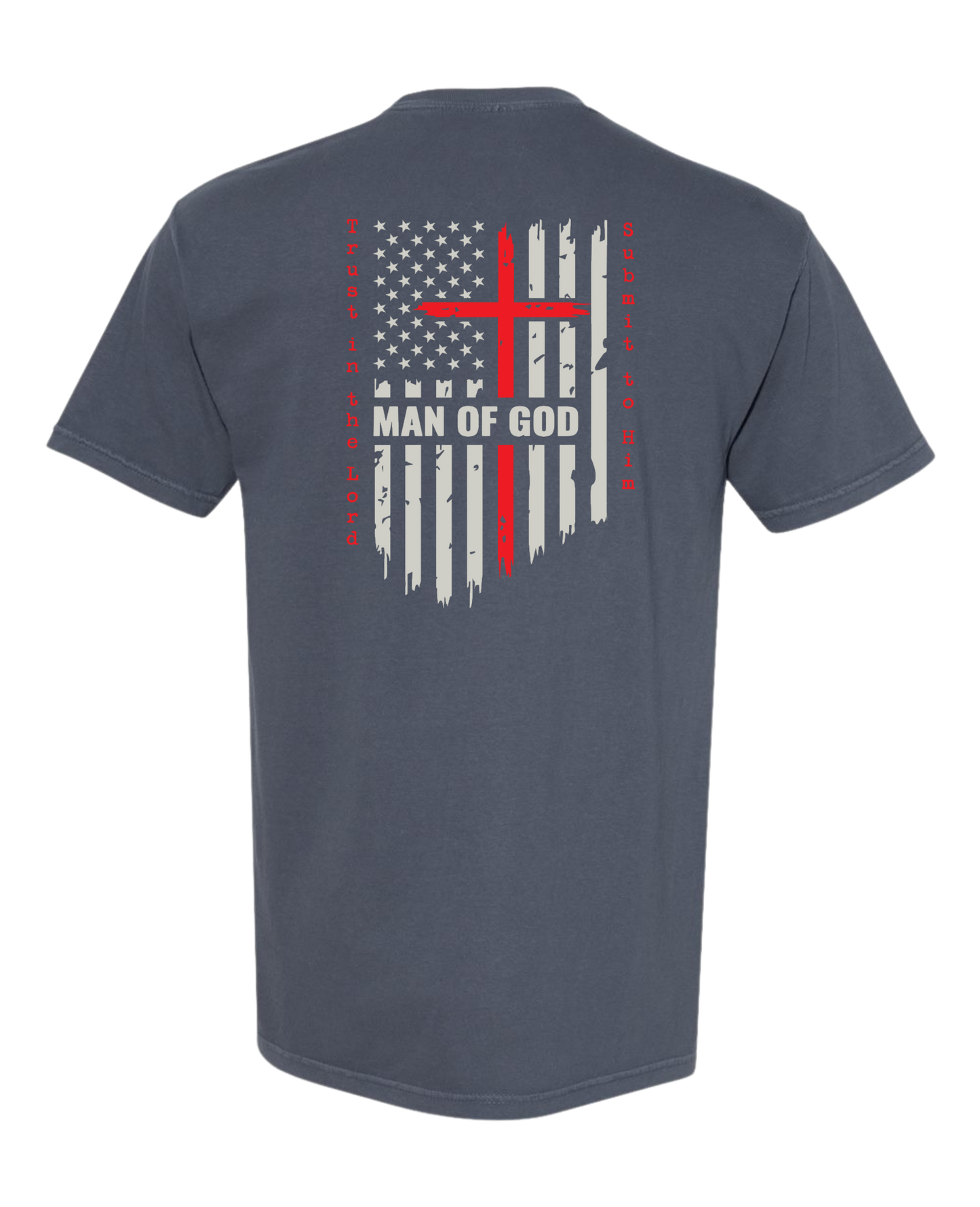 Christian T shirt "Man of God Prov3,5"