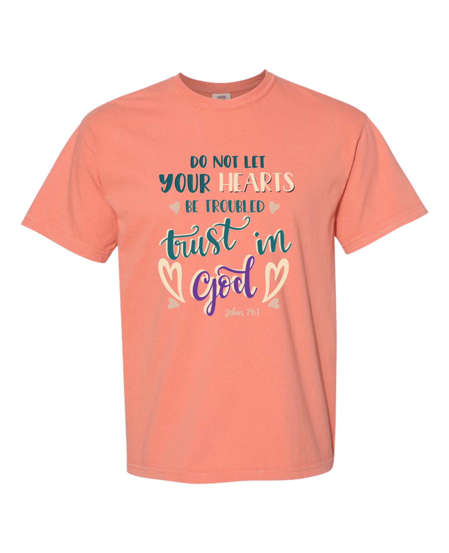 Christian t shirt "Trust in God"