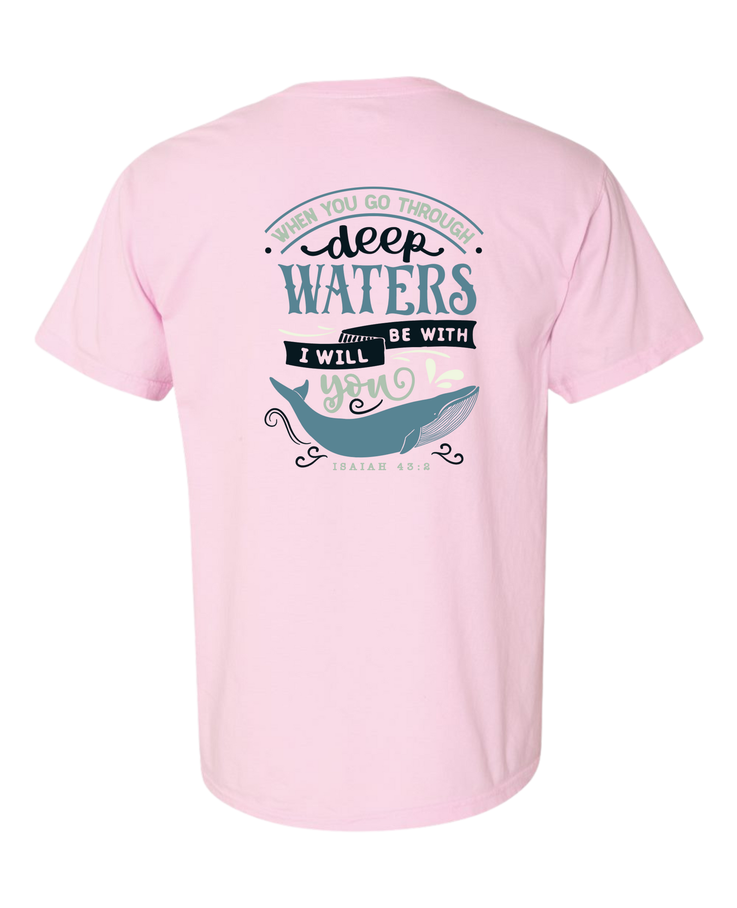 Christian t shirt "Deep Waters"