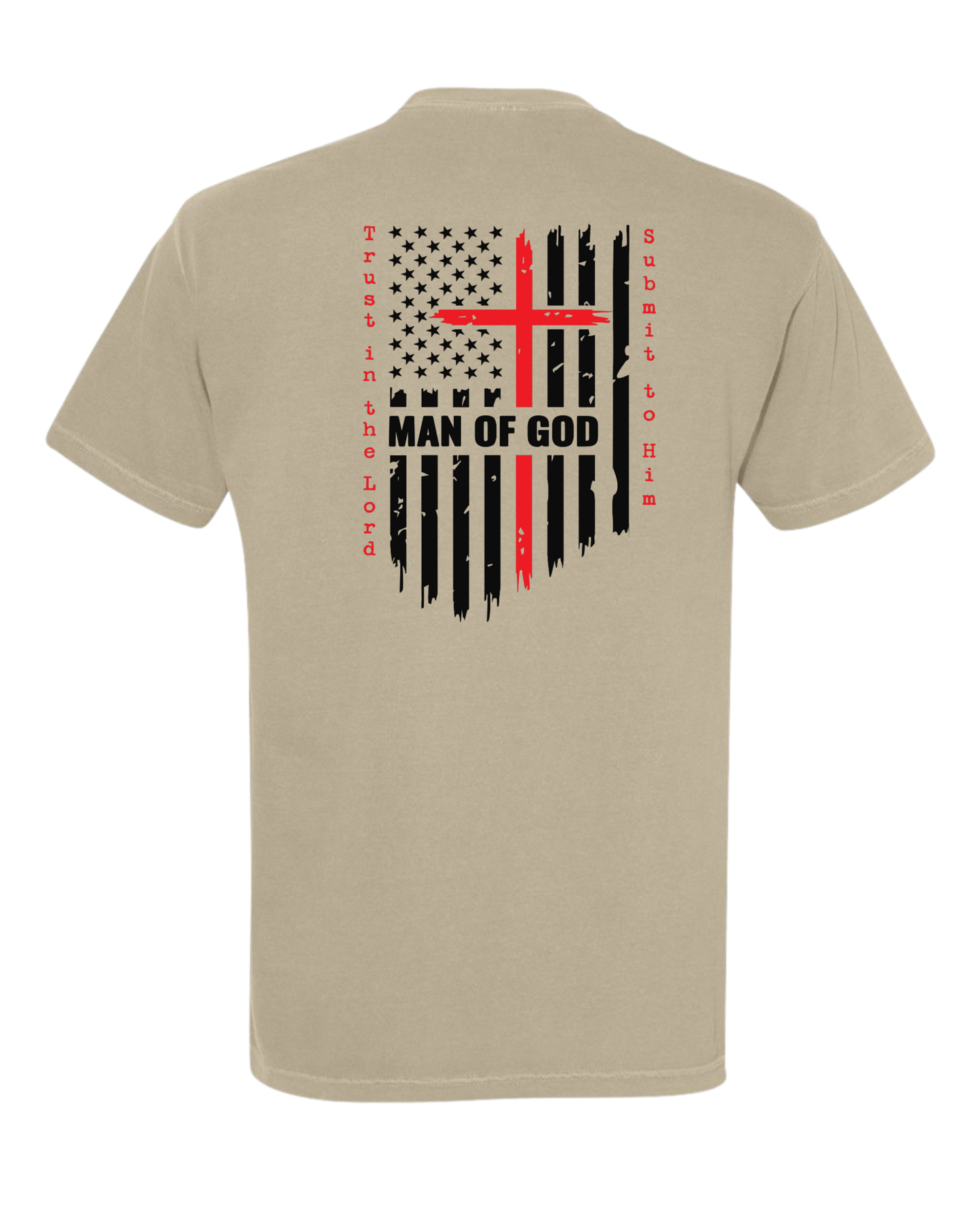 Christian T shirt "Man of God Prov3,5"