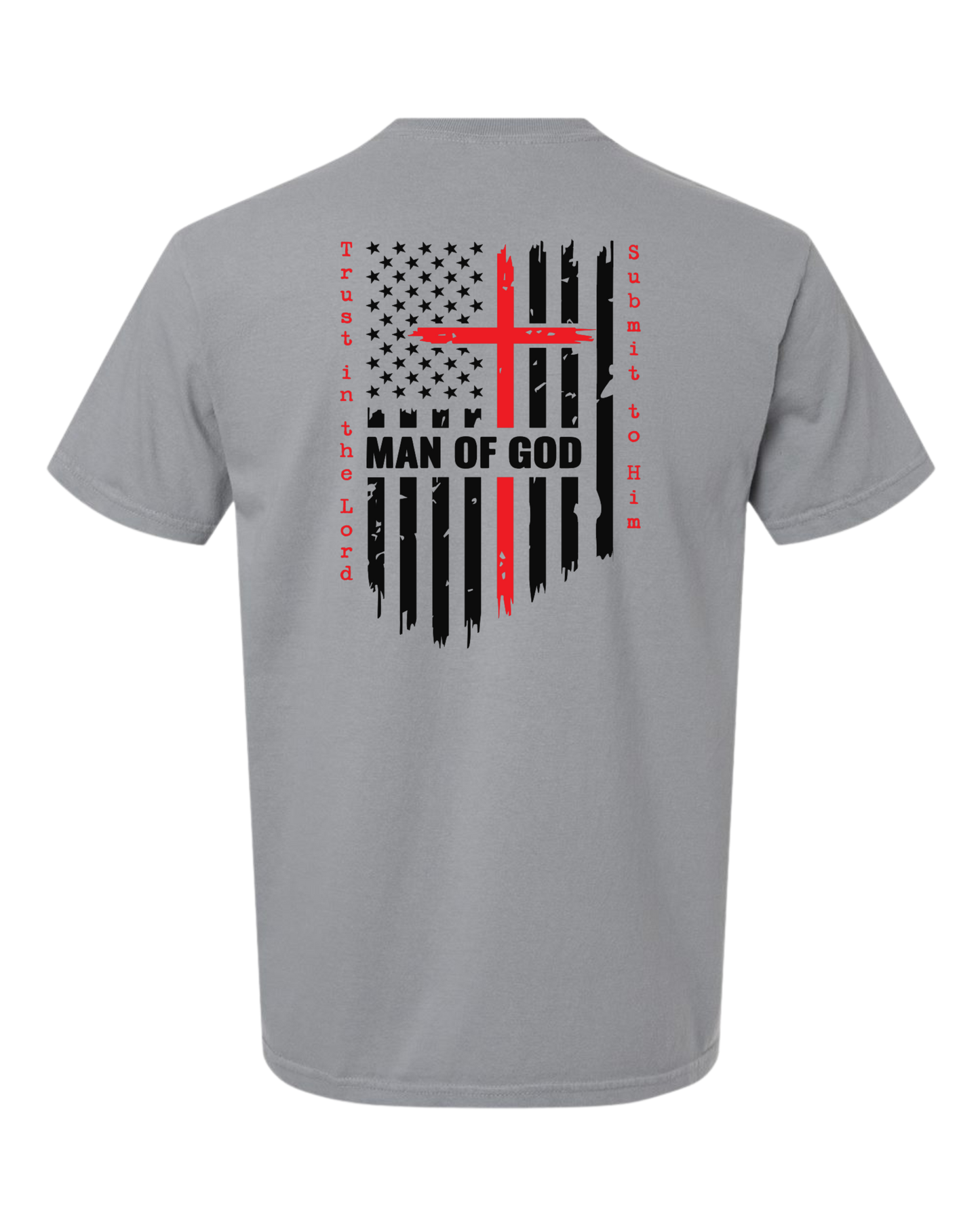 Christian T shirt "Man of God Prov3,5"