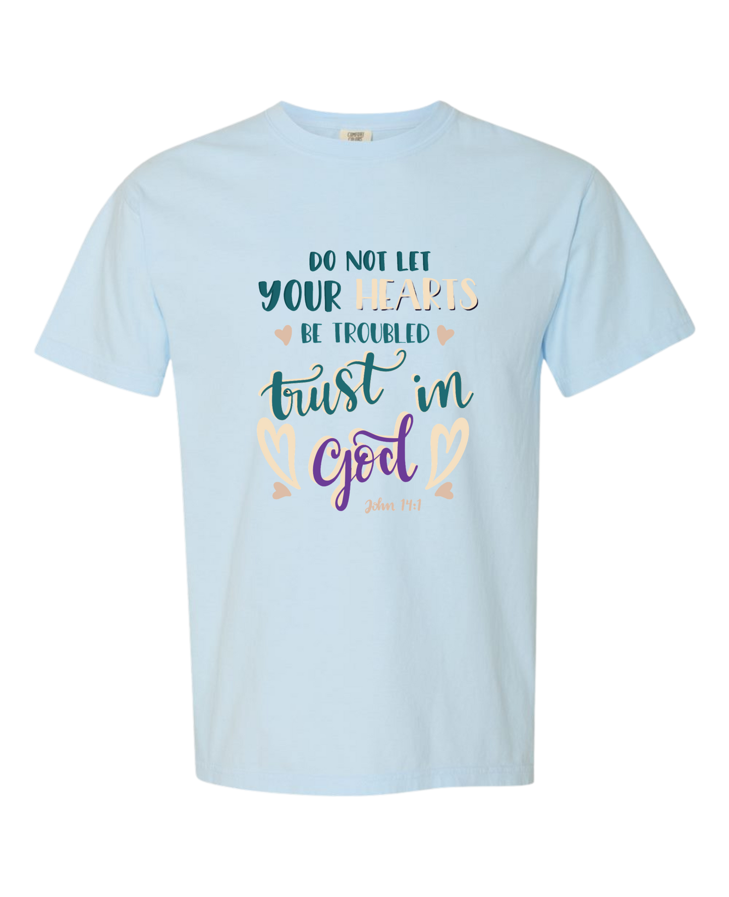 Christian t shirt "Trust in God"